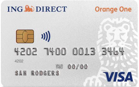 ing card card